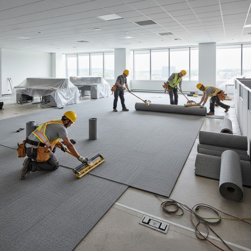 Commercial Wood Flooring Installation For High-Traffic Areas