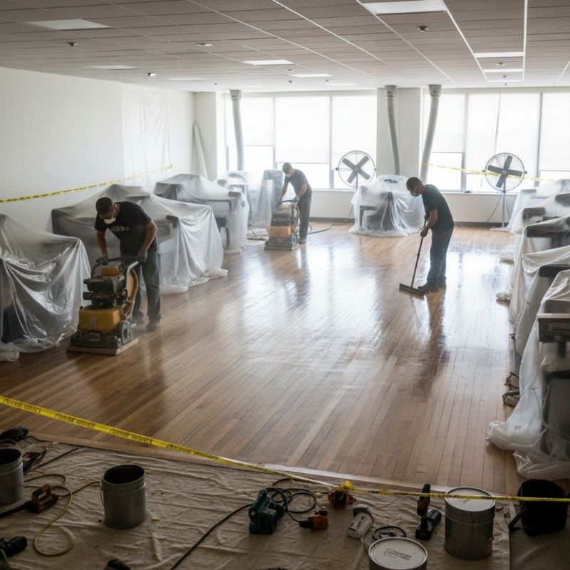 Hardwood Floor Refinshing