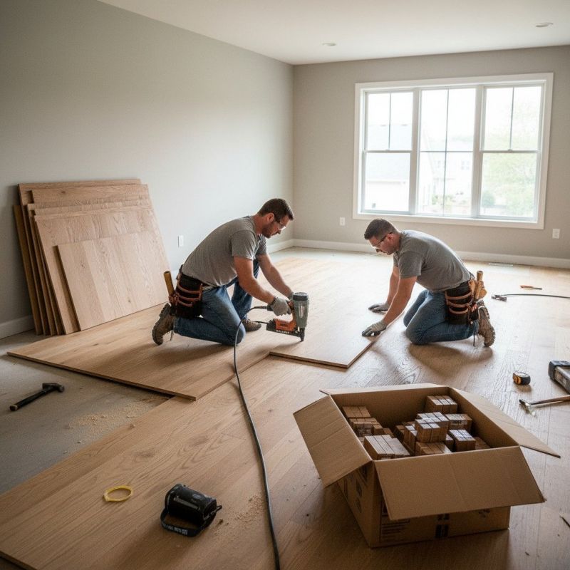 How To Prepare Your Home For Hardwood Floor Installation When Materials Are Provided