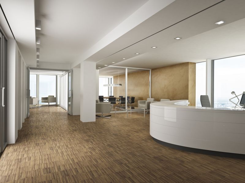 Home Office Hardwood Flooring